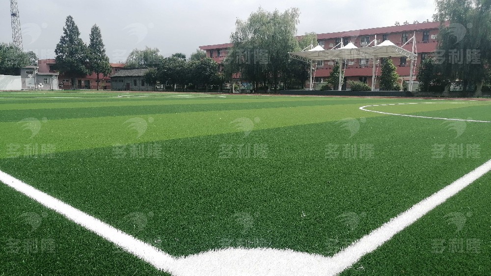 【专利产品】会呼吸的草坪，多利隆非充砂足球草坪