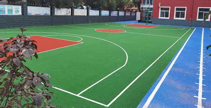 【知识科普】地弹坪，引发校园篮球场变革的材料！