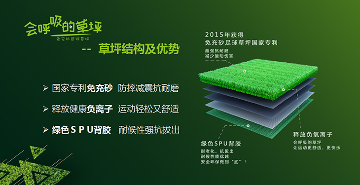 【产品科普】会呼吸的人造草坪你见过吗？